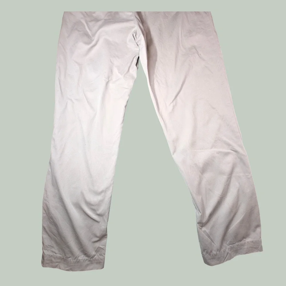 VTG Polo Ralph Lauren Mens Chino Pants 36x34 Khaki Tan Cotton Straight Leg